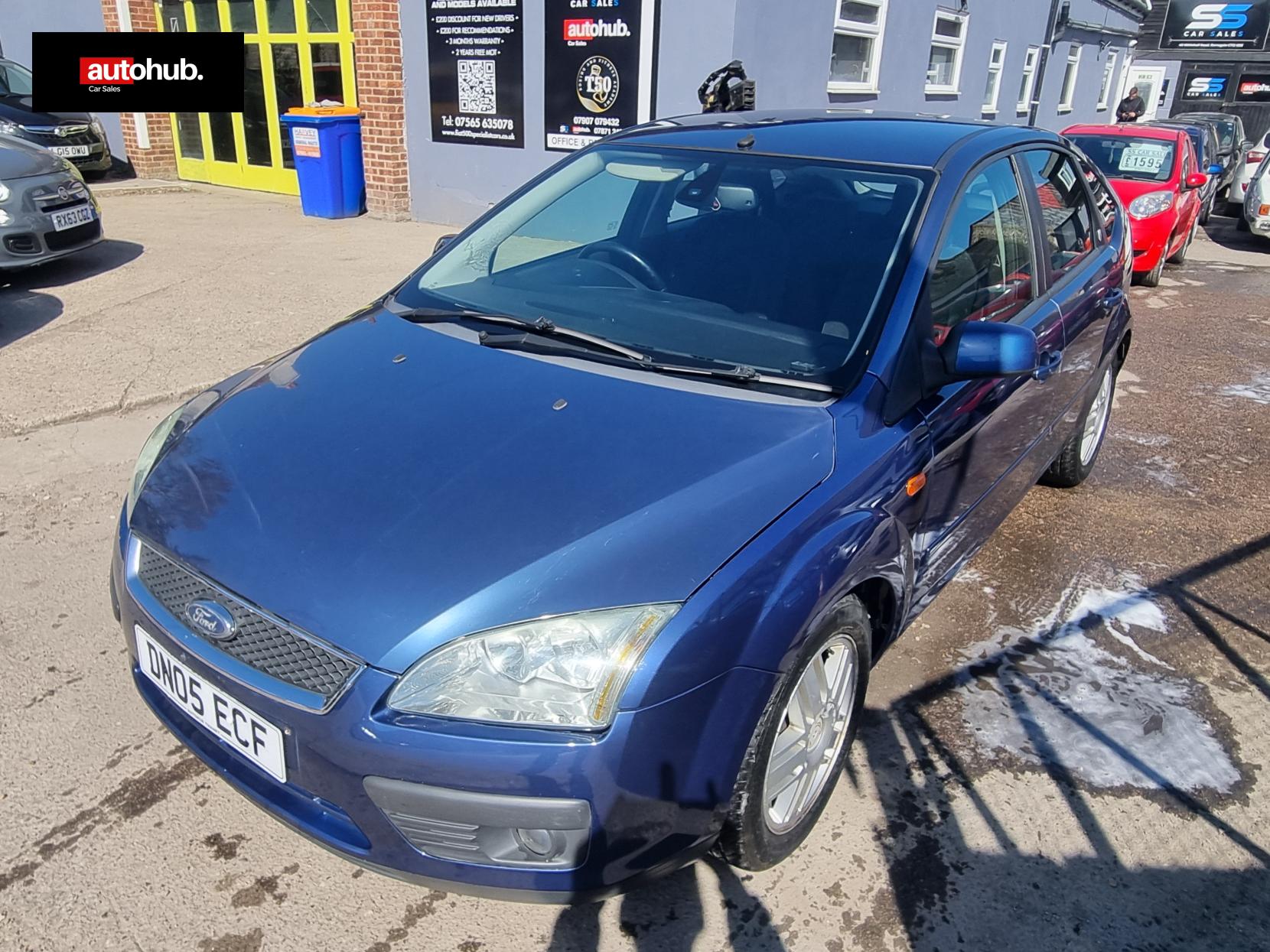 Ford Focus 1.6 Ghia Hatchback 5dr Petrol Automatic (184 g/km, 99 bhp)